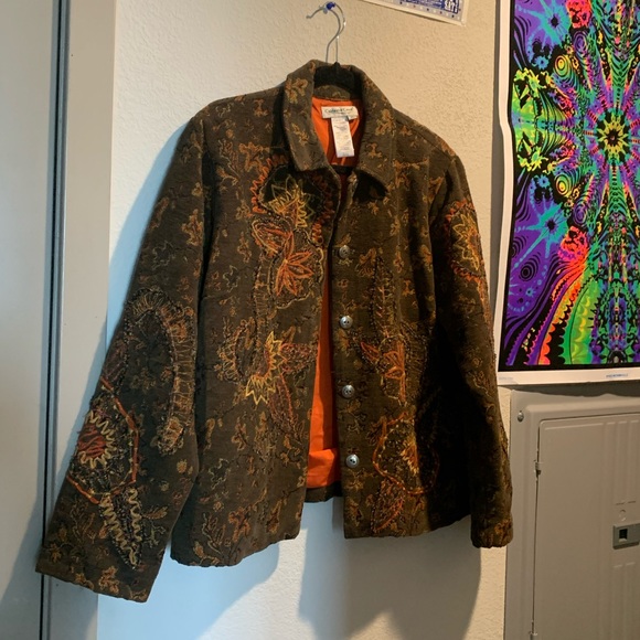 70’s Vintage Autumn Hippie Jacket - Picture 2 of 4